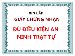 Hồ sơ cấp giấy phép an ninh trật tự tại Đà Nẵng
