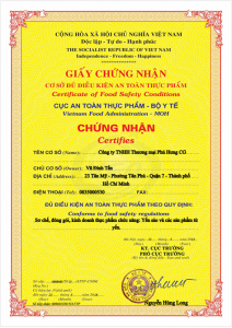 Dịch vụ công bố thực phẩm tại Đà Nẵng